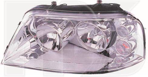 Фара Передня Передня Ліва Volkswagen Sharan 2001-2010, 7M7941015H, 7M7941015K, 7M7941015M, 7M7941015N, 7M3941015AA, 7M3941015AD, 7M3941015AH, 7M3945015L