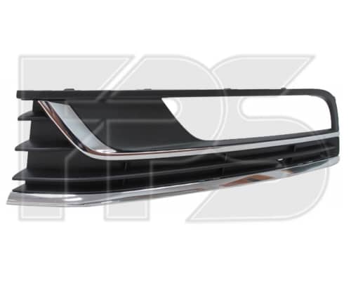 Решітка Пластикова Передня Ліва Volkswagen Passat 2011-2015, 3AA 854 661 A 9B9, 3AA854661A