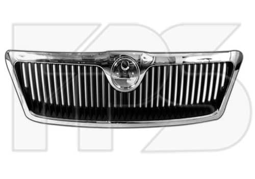 Решітка Пластикова Передня Права Skoda Octavia 2005-2009