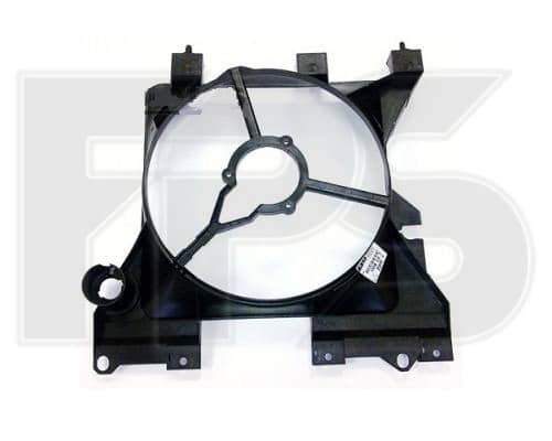 Кожух Вентилятора Citroen Berlingo 1997-2002, 125396, 1253A7, 1308V7