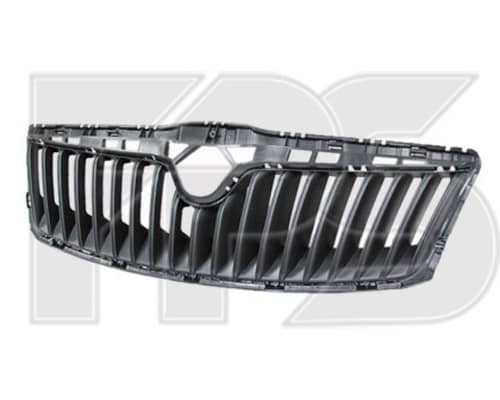 Решітка Пластикова Передня Права Skoda Octavia 2005-2009, 1Z0853661A 739, 1Z0853668A 9B9