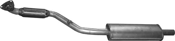 Глушник Посередені Opel Zafira 2005-2014, 5852581