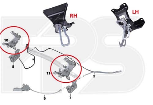 Кріплення металеве BMW X5 2014-2018