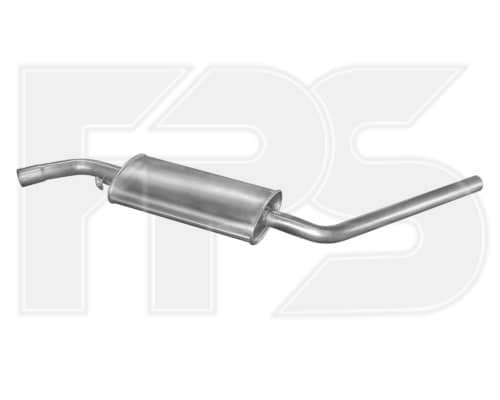 Глушник Посередені Volkswagen Transporter 1990-2003, 044253409F