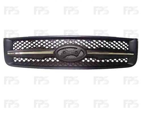 Решітка Пластикова Передня Права Hyundai Tucson 2004-2013, 863502, 863502E000, 863512E000