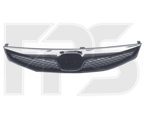 Решітка Пластикова Передня Права Honda Civic 2006-2011