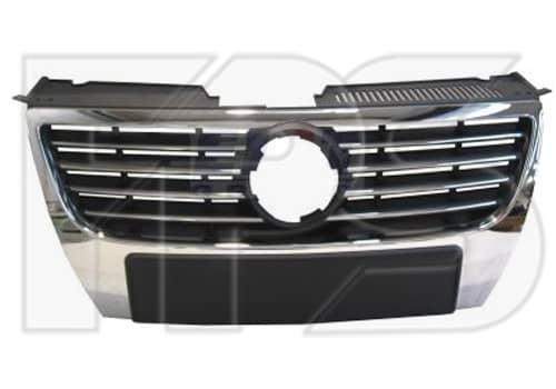 Решітка Пластикова Передня Права Volkswagen Passat 2005-2010, 3C0 853 651 AD PWF, 3C0 853 651 PWF, 3C0853651