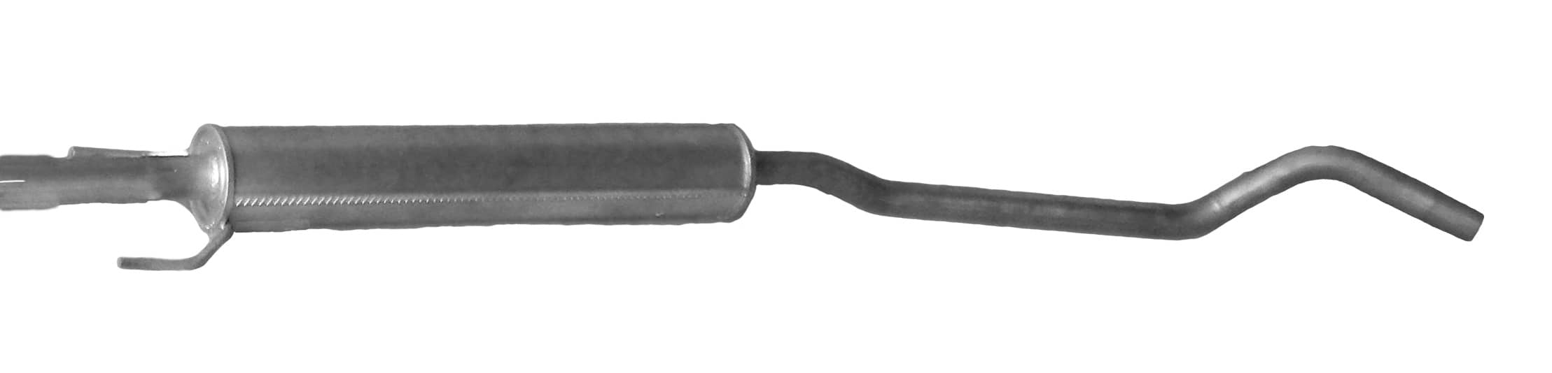 Глушник Посередені Opel Corsa 2001-2003, 5852128, 5852296, 5852485, 5852710, 91 29 948, 13126158, 13204582, 93191947