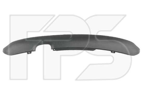 Спойлер Бампера Задній Правий Volkswagen Polo 2002-2005, 6Q6 807 521 B41, 6Q6807521