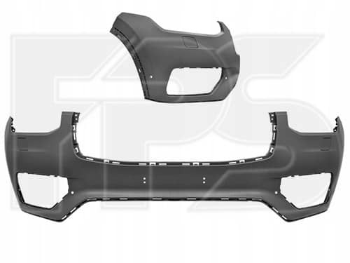 Бампер Передній Правий Volvo XC90 2015-2024