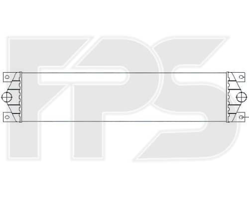 Радіатор Наддуву Opel Movano 2003-2009, 2147000QAA, 4415074, 7701057121, 93179776