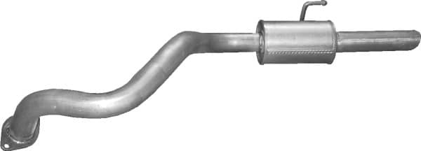 Глушник Задній Toyota Land Cruiser Prado 2003-2009