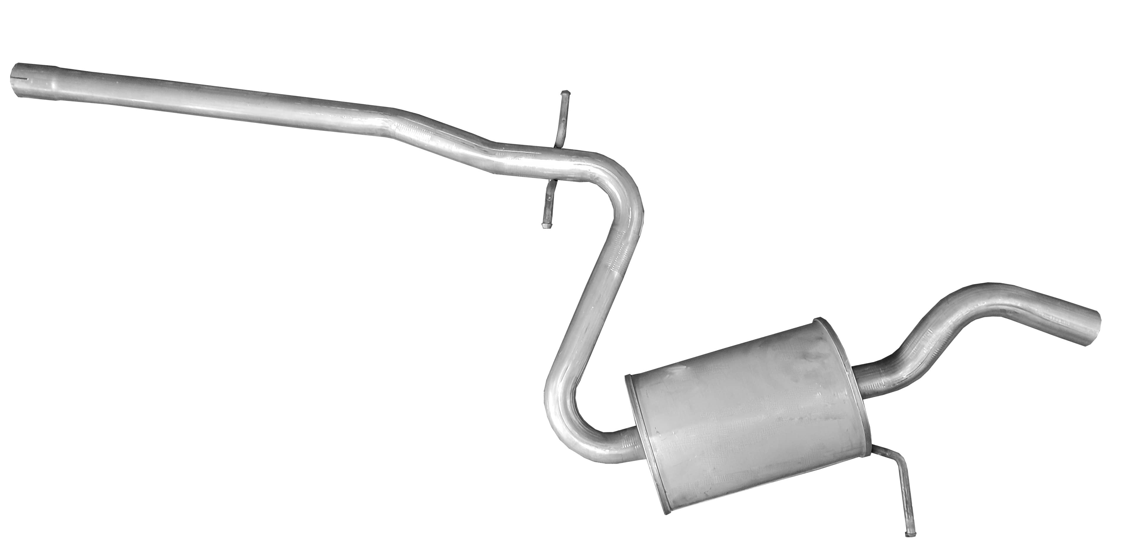 Глушник Посередені Skoda Octavia 2005-2009, 1K0253209DC, 1K0253209EL, 1K0253209EN, 1K0253209J