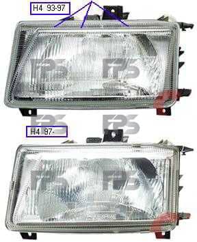 Фара Передня Передня Ліва Seat Ibiza / Cordoba / Inca 1993-1999, 6K1941015L, 6K1941015M, 6K5941015L