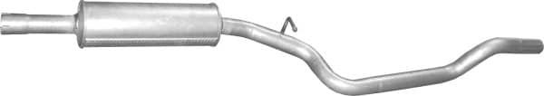 Глушник Посередені Volkswagen Passat 2005-2010, 3C0253209C, 3C0253209G