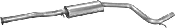 Глушник Посередені Ford Mondeo 1993-1996, 1011089, 5031118, 6905707, 7010340, 7051406, 7116118