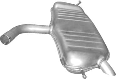 Глушник Задній Volkswagen Touran 2003-2006, 1T0253609A, 1T0253609AG, 1T0253609J