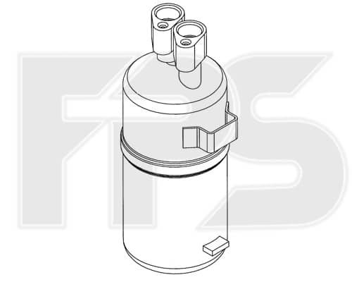 Осушувач Кондиціонера Renault Kangoo 2008-2013, 8200189627, 8200247360, 8671017788
