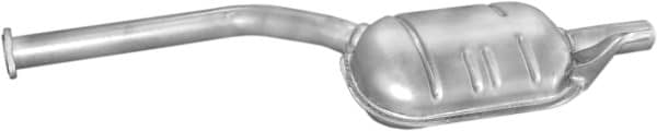 Глушник Посередені Mercedes-Benz 124 1984-1996, 124 490 00 15, 124 490 02 15, 124 490 08 15, 124 490 26 21, 124 490 28 21, 124 491 17 00, 124 491 93 01