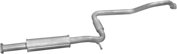 Глушник Посередені Nissan Primera 1996-1999, 20300-3J400KE, 20300-3J401