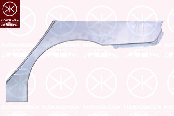 Ремчастина Металева Задня Ліва Honda Civic 2006-2011
