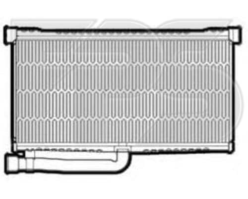 Радіатор пічки AUDI A6 2004-2011