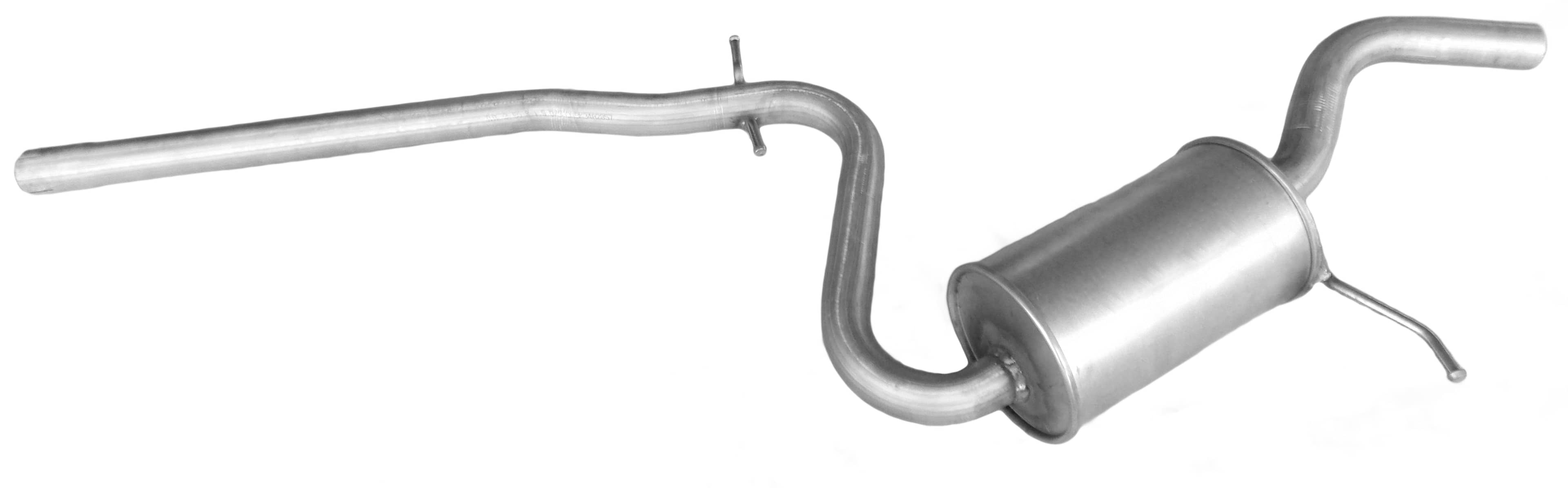 Глушник Посередені Skoda Octavia 2005-2009, 1K0253209DC, 1K0253209EN, 1K0253209J