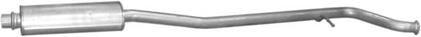 Глушник Посередені Peugeot 406 1999-2003, 1717J1
