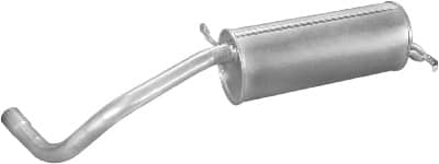 Глушник Задній Seat Ibiza 2002-2009, 6Q6253609, 6Q6253609AC, 6Q6253609AQ, 6Q6253609CD, 6Q6253609L, 6Y6253609