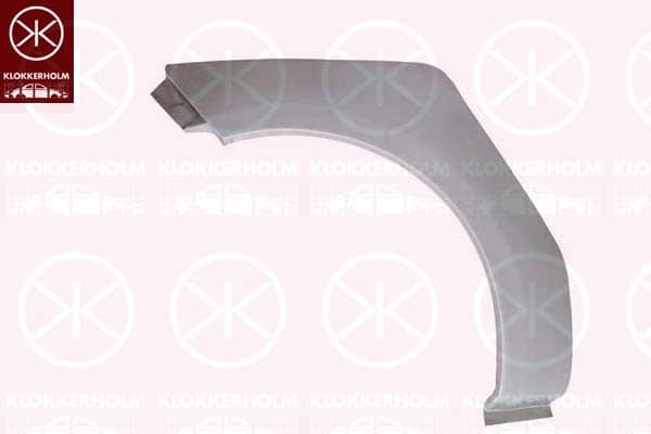 Ремчастина Металева Задня Права Toyota Yaris 2006-2011