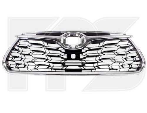 Решітка Пластикова Передня Права Toyota Highlander 2019-2024