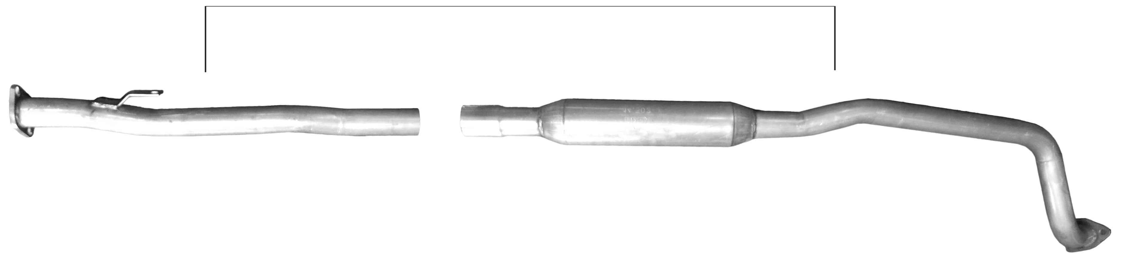 Глушник Посередені Mitsubishi Outlander 2003-2009, MN135647