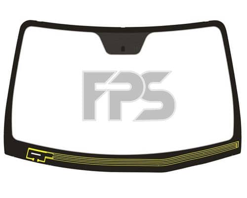 Скло Автомобільне(вітрове) З Підігрівом Hyundai Santa FE 2009-2012