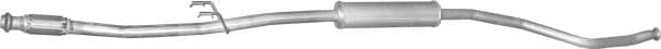 Глушник Посередені Peugeot 206 1998-2009, 1717.W4