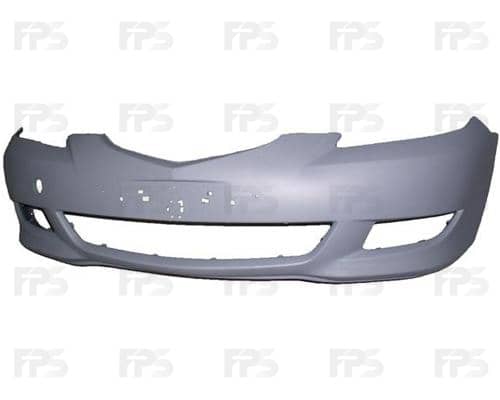 Бампер Передній Правий Mazda 3 2004-2009, BP4K50031AAA, BP4K50031BAA, BP4K50031CAA, BP4K50031DAA, BP4K50031DBB