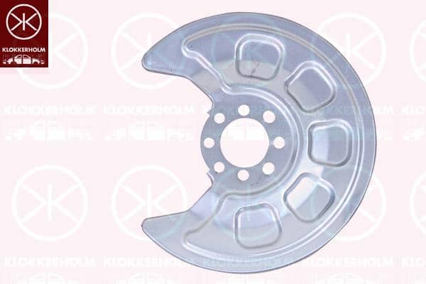 Захист Гальмівного Диска Задній Правий Volkswagen Caddy 2004-2010, 5R3615611A, 2K0615609A, 2K0615609D