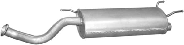 Глушник Посередені Toyota Land Cruiser 1998-2008, 1740317160