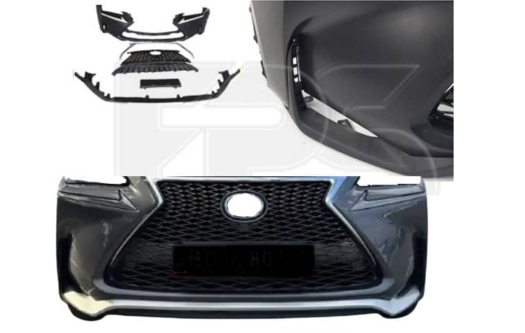 Комплект Бампера Передній Правий Lexus NX 2014-2017