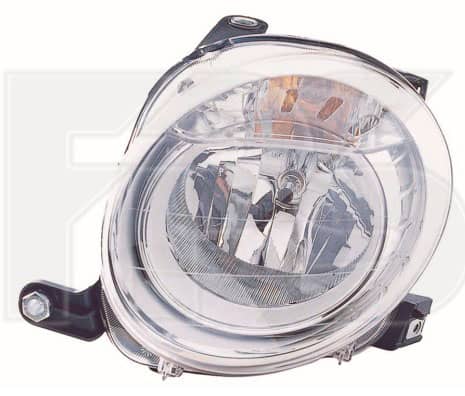 Фара Передня Передня Права Fiat 500 2007-2015, 0051787491, 51787491, 51795457