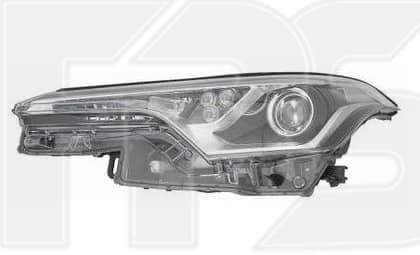 Фара Передня Передня Ліва Toyota C-HR 2016-2020, 81170F4030, 81170F4031