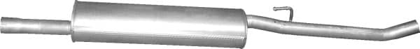 Глушник Посередені Citroen Jumpy 1996-2003, 1717Q7, 9456200580