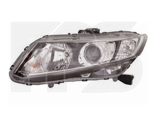 Фара Передня Передня Ліва Honda Civic 2011-2013, 33150TR0G01