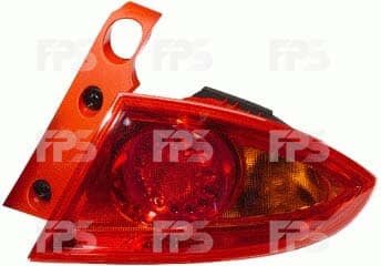 Ліхтар Задній Задній Лівий Seat Leon 2005-2012, 1P0945111A, 1P0945111D