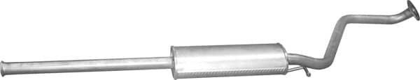 Глушник Посередені Hyundai Getz 2002-2005, 287001C020, 287001C060