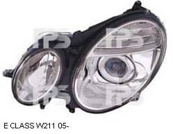 Фара Передня Передня Ліва Mercedes-Benz E-Class 2006-2009, 2118202961, A2118202961