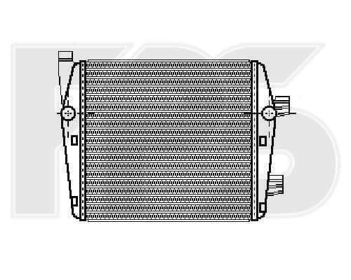 Радіатор Охолодження Volkswagen Touareg 2002-2006