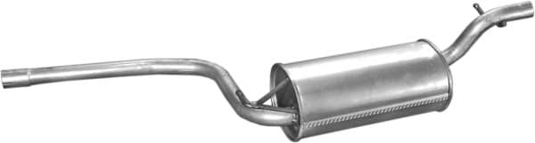 Глушник Посередені Ford Focus 1998-2004, 1067303, 1121569