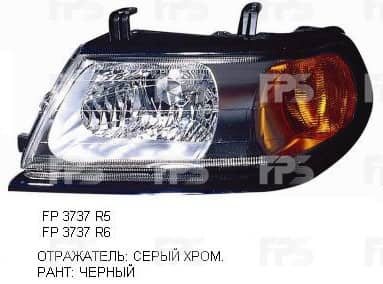 Фара Передня Передня Ліва Mitsubishi Pajero Sport 2000-2008, 8301A315XA