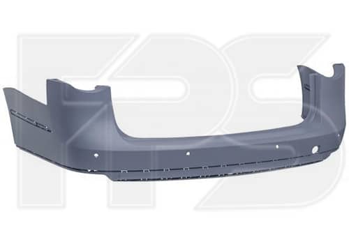 Бампер Задній Правий Volkswagen Passat 2005-2010