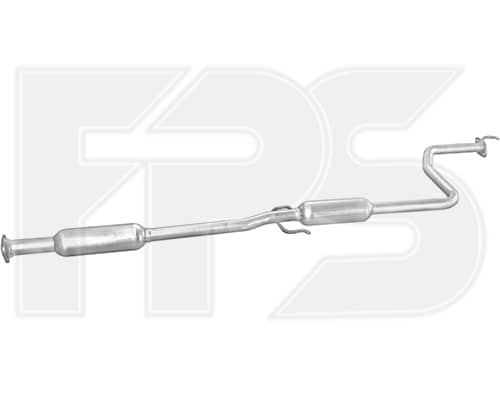 Глушник Посередені Honda Civic 1988-1991, 18220-SH3-G03, 18220-SH3-G04